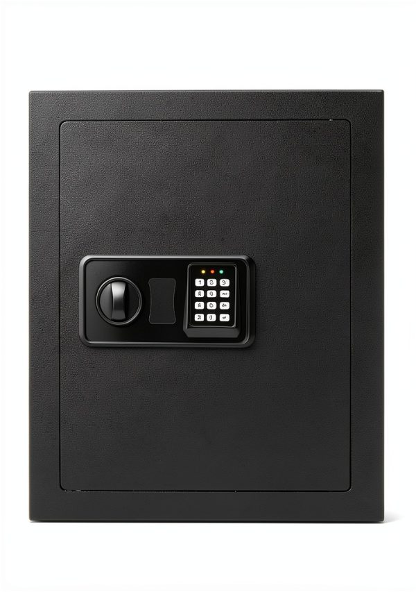 Wall Safe GUVELI Heavy Duty Steel Black Lock-7