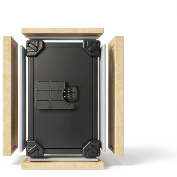 EVSUVSRT Home Safe Digital Lock Alloy Steel-8