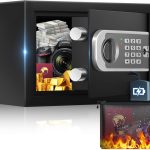 FOWORE Small Digital Safe Electronic Keypad Compact Home-0