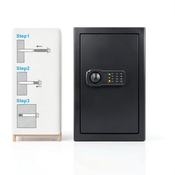 EVSUVSRT Home Safe Digital Lock Alloy Steel-7