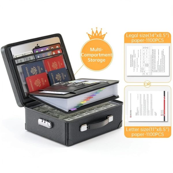 DocSafe Fireproof Document Box 6400°F Water Resistant-4