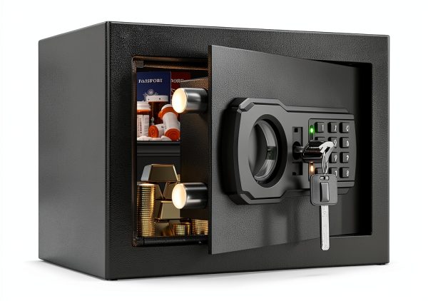 Small Safe EVSUVSRT Cabinet Safe Digital Lock-0