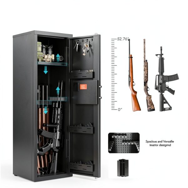Karini Electronic Gun Safe Black 8.3 cu ft-1