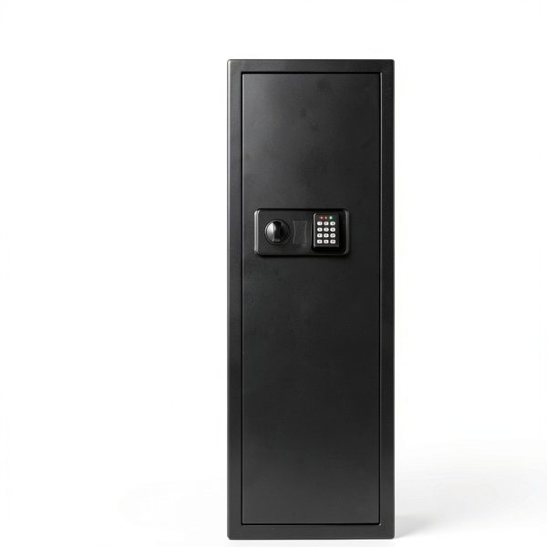 GUVELI Wall Safe Heavy Steel Fireproof Black-3