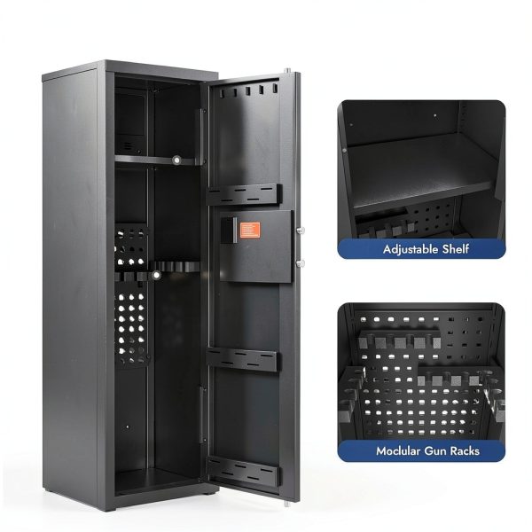 Karini Electronic Gun Safe Black 8.3 cu ft-3