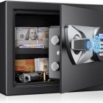 BlackSmith Biometric Wall Safe Alloy Steel Anti Theft-0