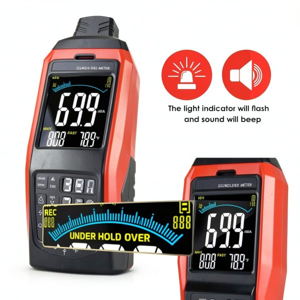 DANOPLUS Decibel Meter Sound Level Meter-3