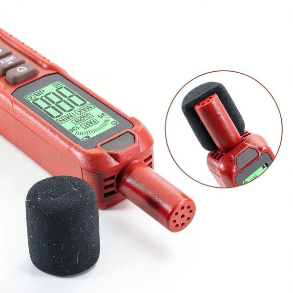 Zhuoliang GL81A Decibel Meter Portable Sound Analyzer with Backlit LCD-7