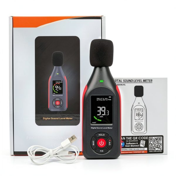 Gain Express Sound Level Meter Industrial Noise Meter-8