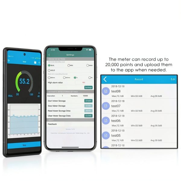 Landtek Bluetooth Noise Decibel Meter for Industrial-2
