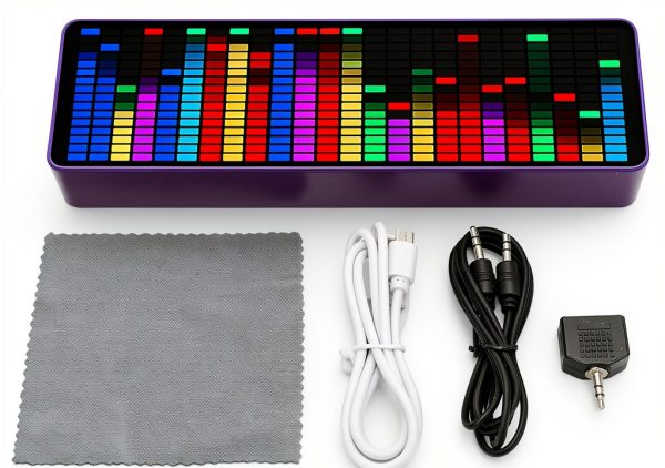 Diyeeni LED Music Spectrum Display ABS Adjustable-8