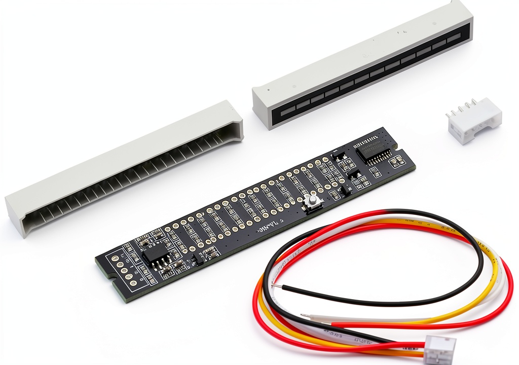 Bebykilemi 12-Bit Dual Channel Audio VU Meter PCB design
