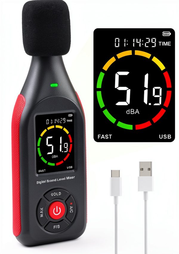 Gain Express Sound Level Meter Industrial Noise Meter-0