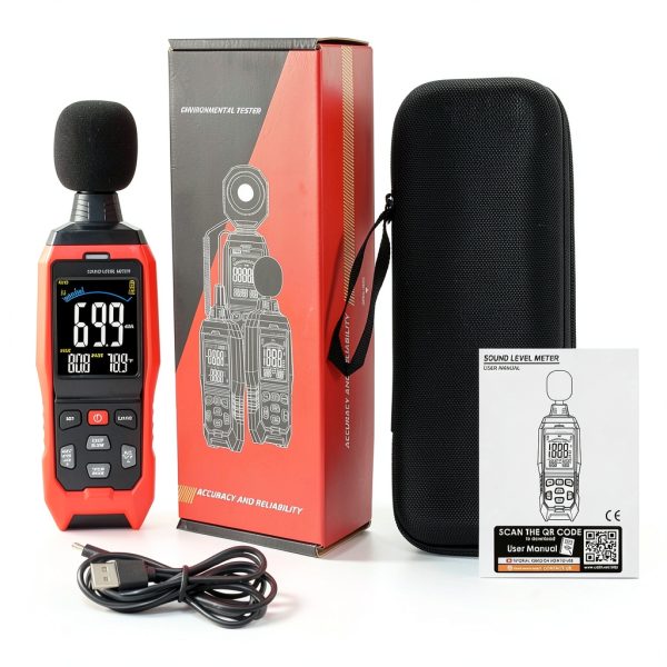 Gain Express SLM-390 Sound Meter for Industrial Use-7
