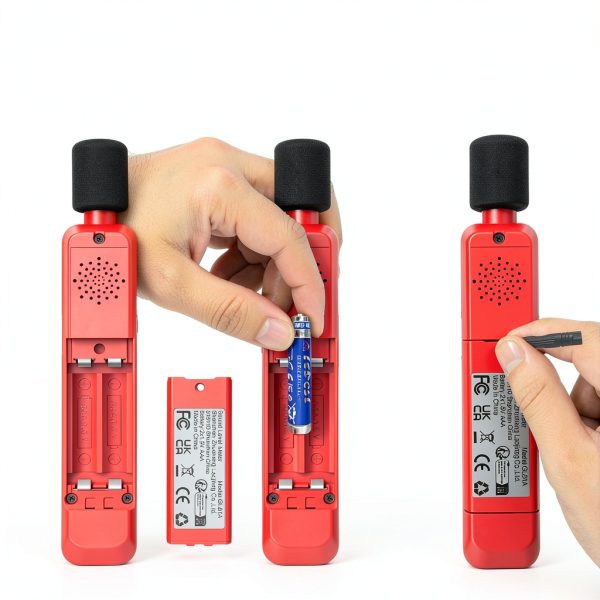 Zhuoliang GL81A Decibel Meter Portable Sound Analyzer with Backlit LCD-1