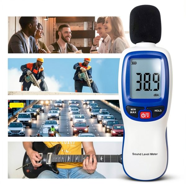 Landtek Bluetooth Noise Decibel Meter for Industrial-4
