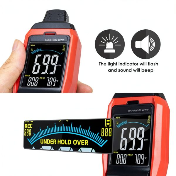 Gain Express SLM-390 Sound Meter for Industrial Use-2