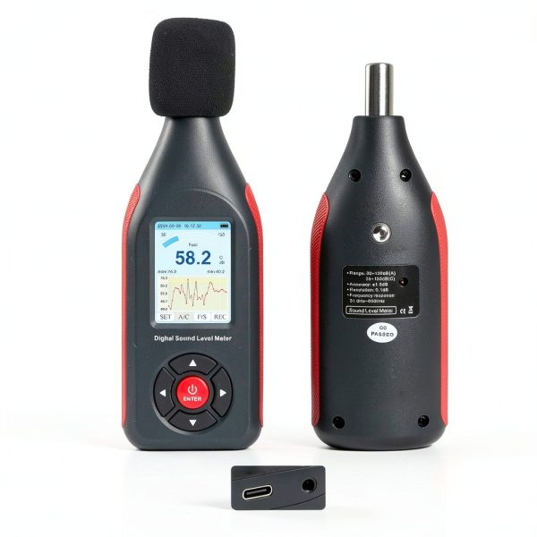 DANOPLUS Decibel Meter Data Logger 30-130dB-7