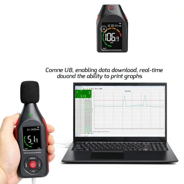Gain Express Sound Level Meter Industrial Noise Meter-1