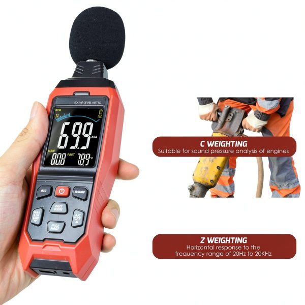 DANOPLUS Decibel Meter Sound Level Meter-6