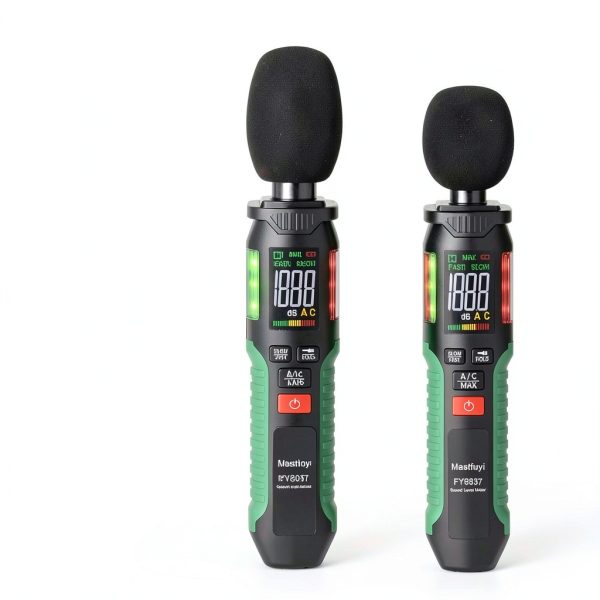 Decibel Meter Mastfuyi FY8837 High Accuracy with A/C Weighting-8