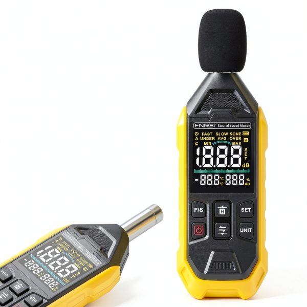 Decibel Meter FNIRSI FDM01 3in1 Sound Temp and Humidity-0