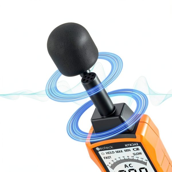 Neoteck Decibel Meter NTK342 A/C Weighted Sound Level Meter Fast/Slow-1