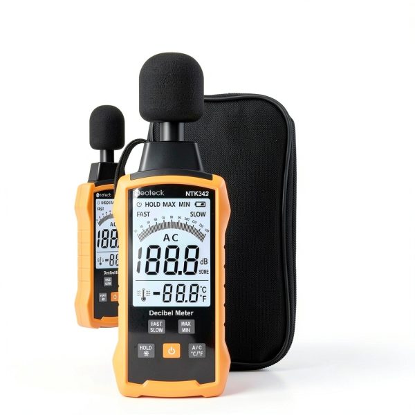 Neoteck Decibel Meter NTK342 A/C Weighted Sound Level Meter Fast/Slow-6