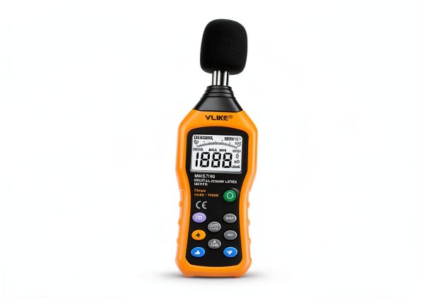 VLIKE Sound Level Meter VL6708 Orange Handheld 20x5.5x2.6cm Portable-4
