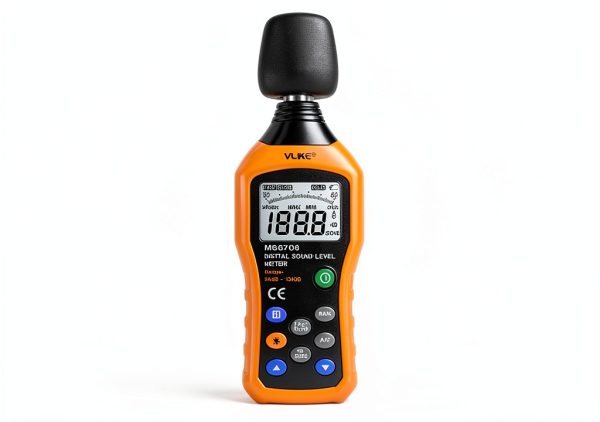VLIKE Sound Level Meter VL6708 Orange Handheld 20x5.5x2.6cm Portable-7
