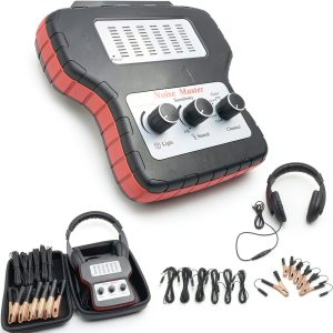 PLAYOCCAR Automotive Stethoscope Kit 6 Sensors LED Indicator-0