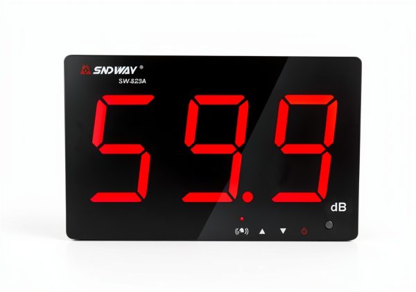 SNDWAY Sound Level Meter 30-130dB LCD Noise Detector 611864734293-8