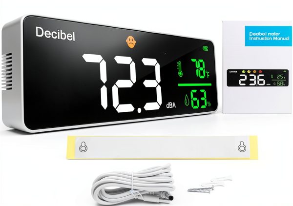 Decibel Meter DANOPLUS DP-336 11 Inch Wall Mount with LED Display-8
