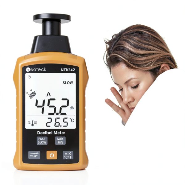 Neoteck Decibel Meter NTK342 A/C Weighted Sound Level Meter Fast/Slow-4