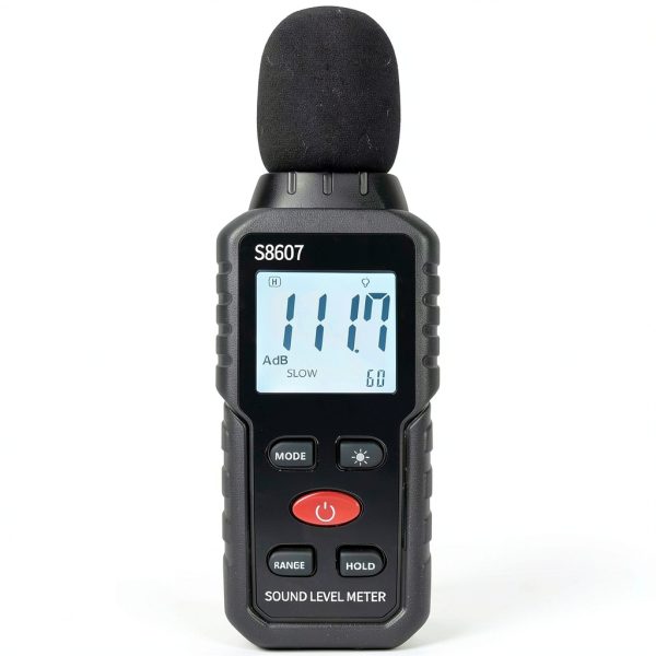 Dongyida S8607 Sound Noise Meter Portable Decibel Meter with Backlight-0