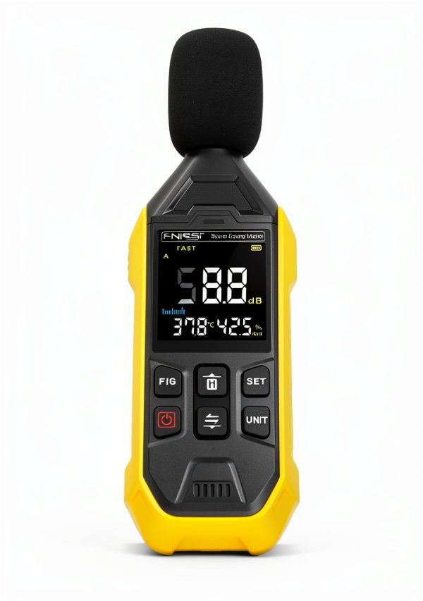 Decibel Meter FNIRSI FDM01 3in1 Sound Temp and Humidity-3